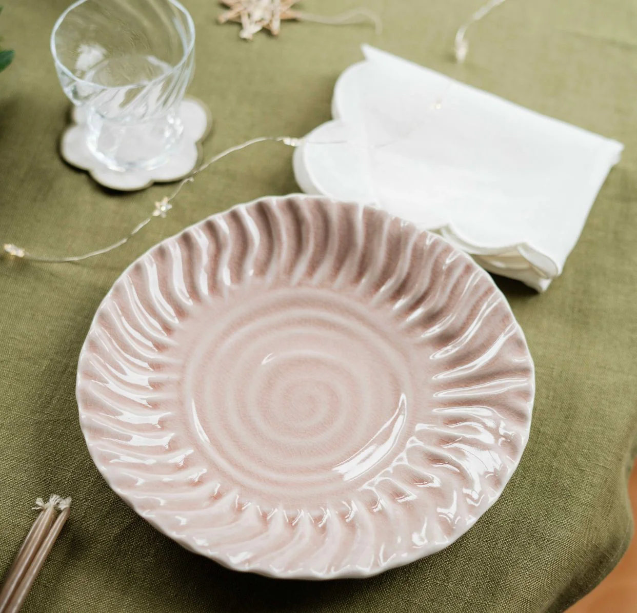 assiette creuse tamaris