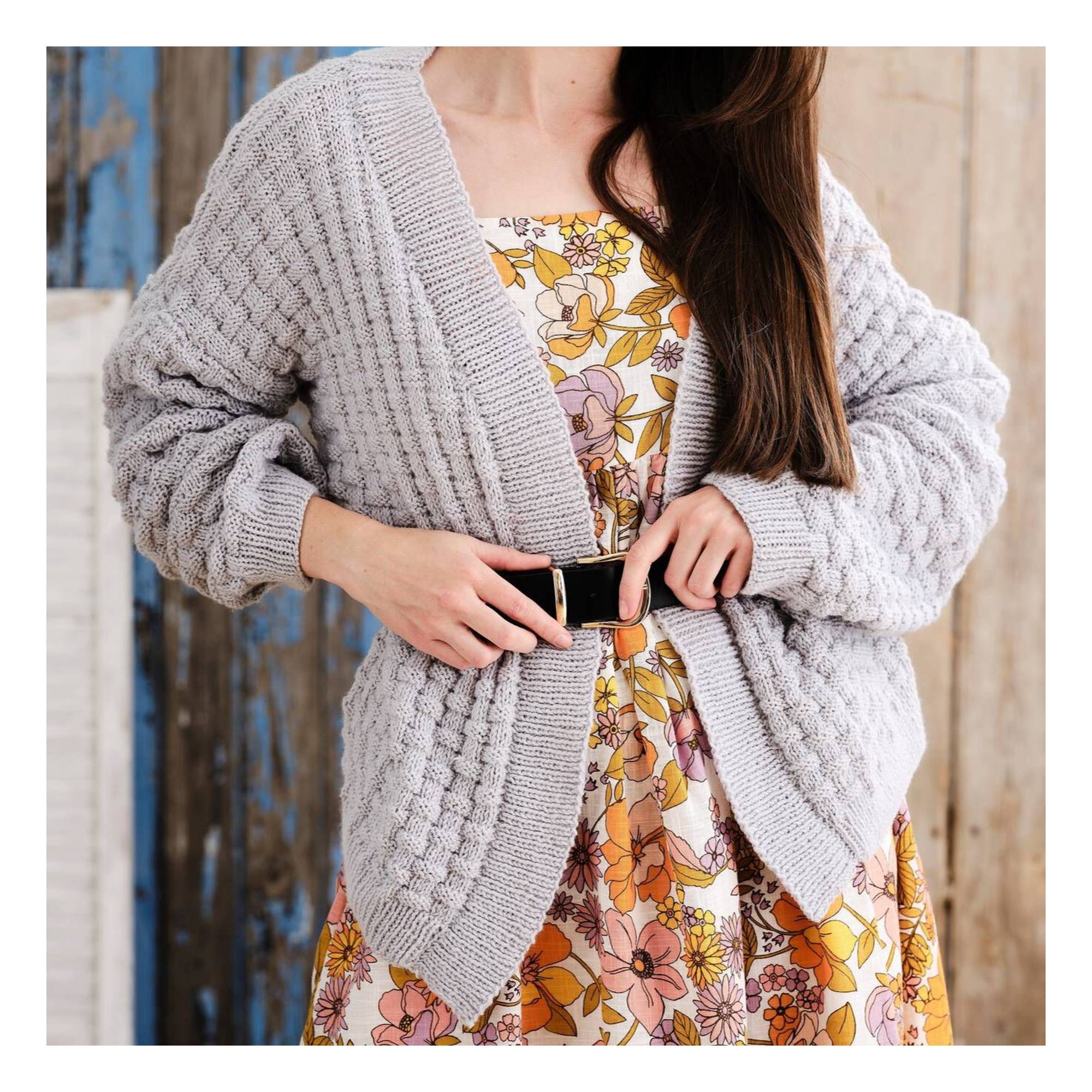 Knitcraft Knit, Wear, Repeat Cardigan Digital Pattern 0305