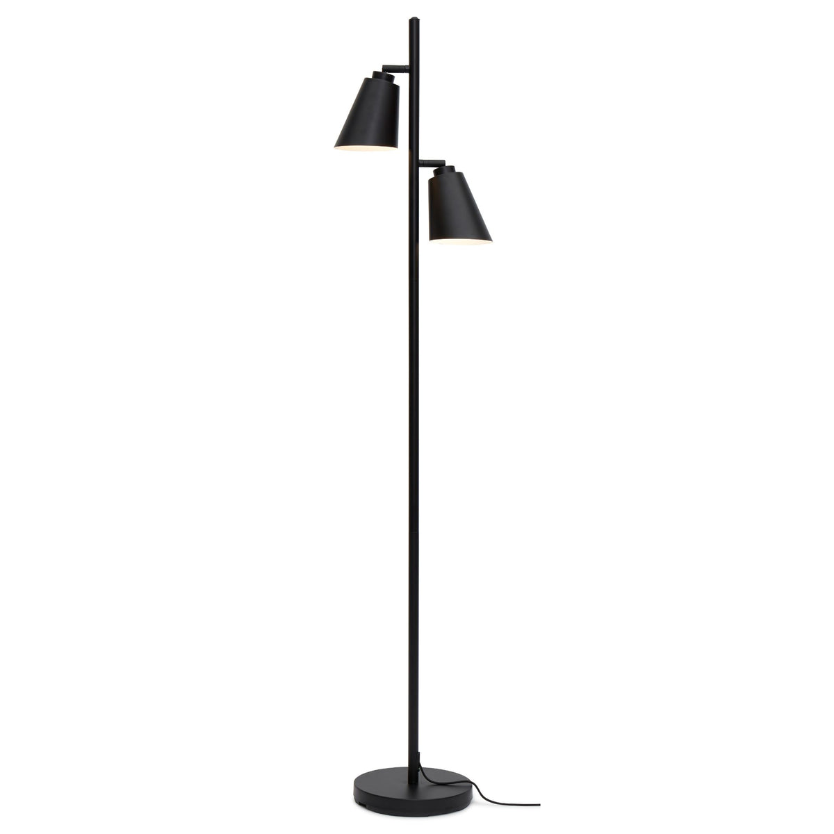 it's about RoMi vloerlamp Bremen - zwart - 45x25x162cm