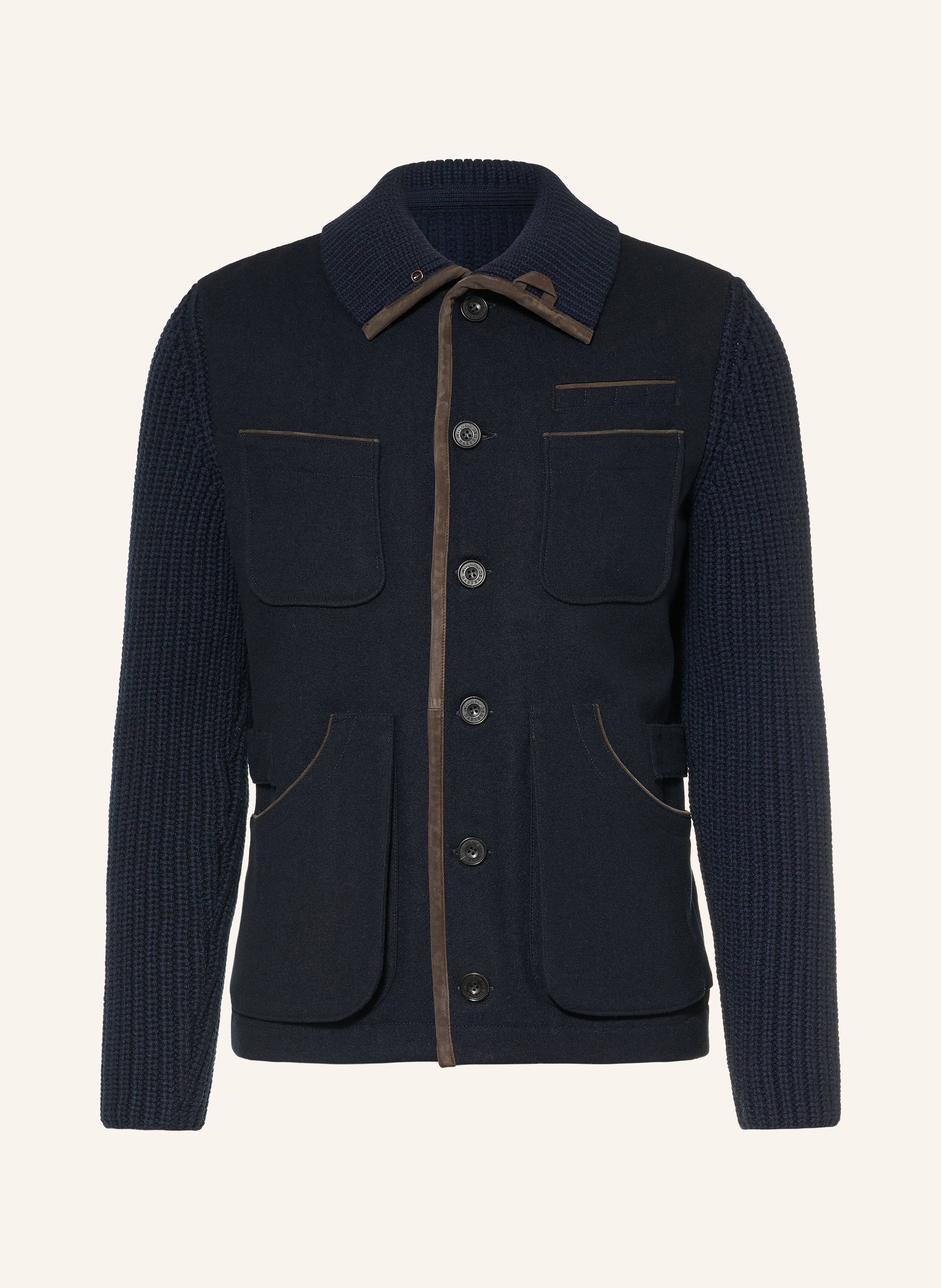 HABSBURG Strickjacke LIEMBERG im Materialmix