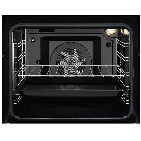Cuisinière induction a  73l 3 feux, série 500 surroundcook, blanc Electrolux LKI64890BW série 500 surroundcook