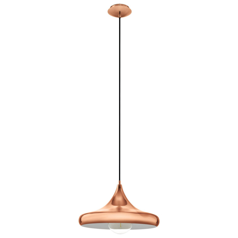 Suspension Coretto 2 cuivre Ø 40 cm E27 60 W EGLO