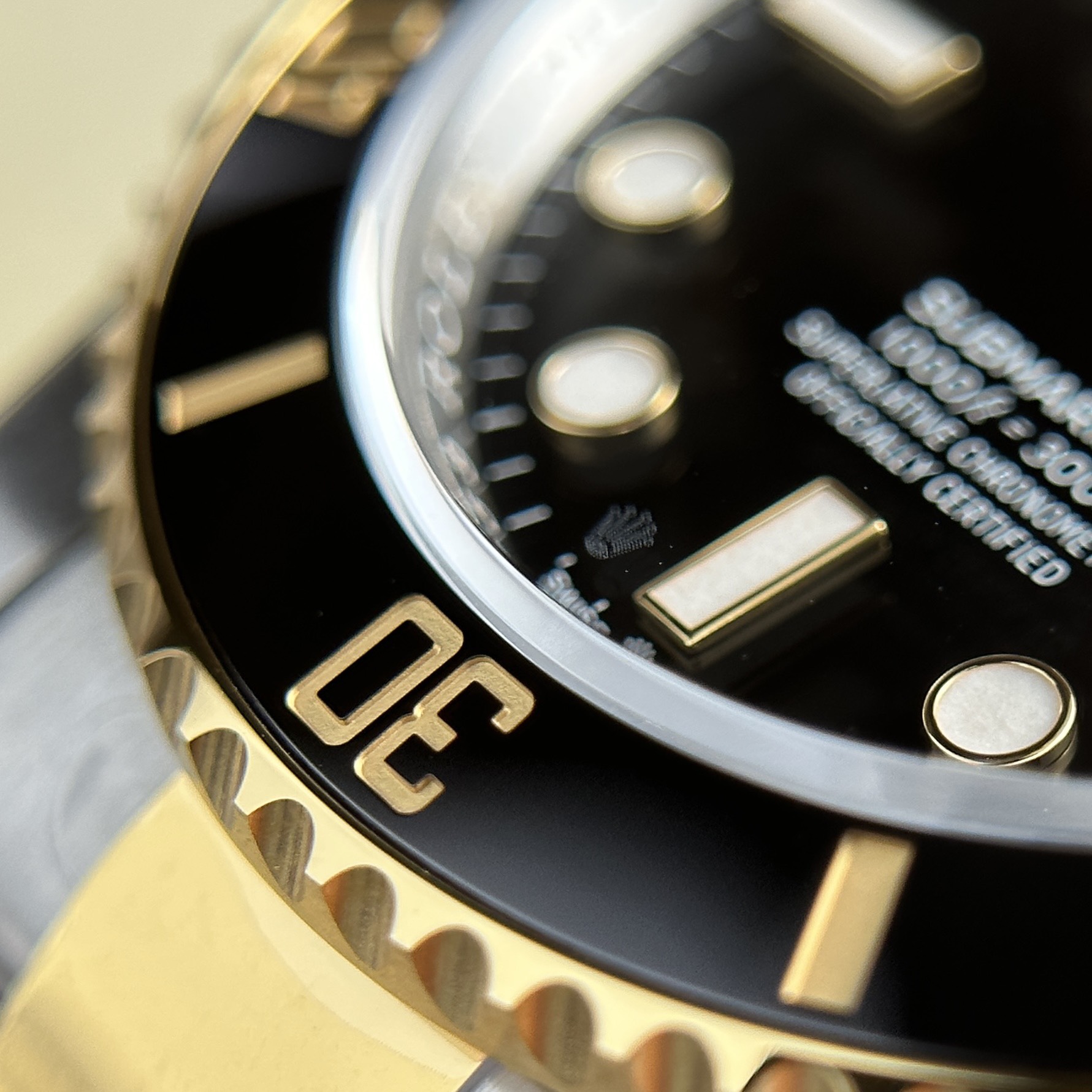 Rolex Submariner 126613LN SS/YG Plated Black Dial 41mm Oyster Super Clone
