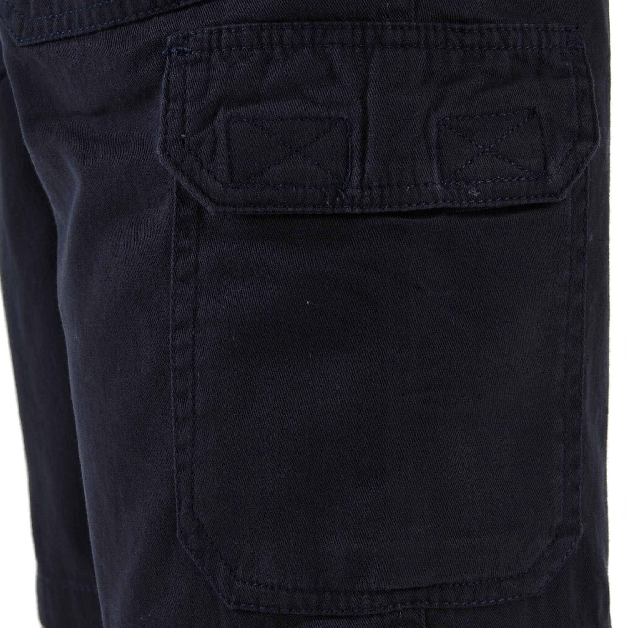 Bermuda cargo gabardine élastiqué