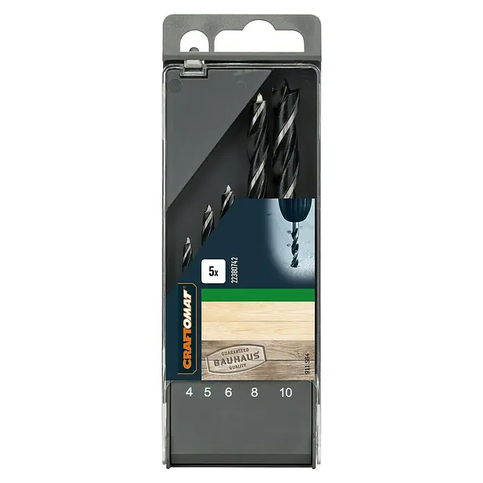 TREBORSETT CRAFTOMAT 4-10MM 5-DELER