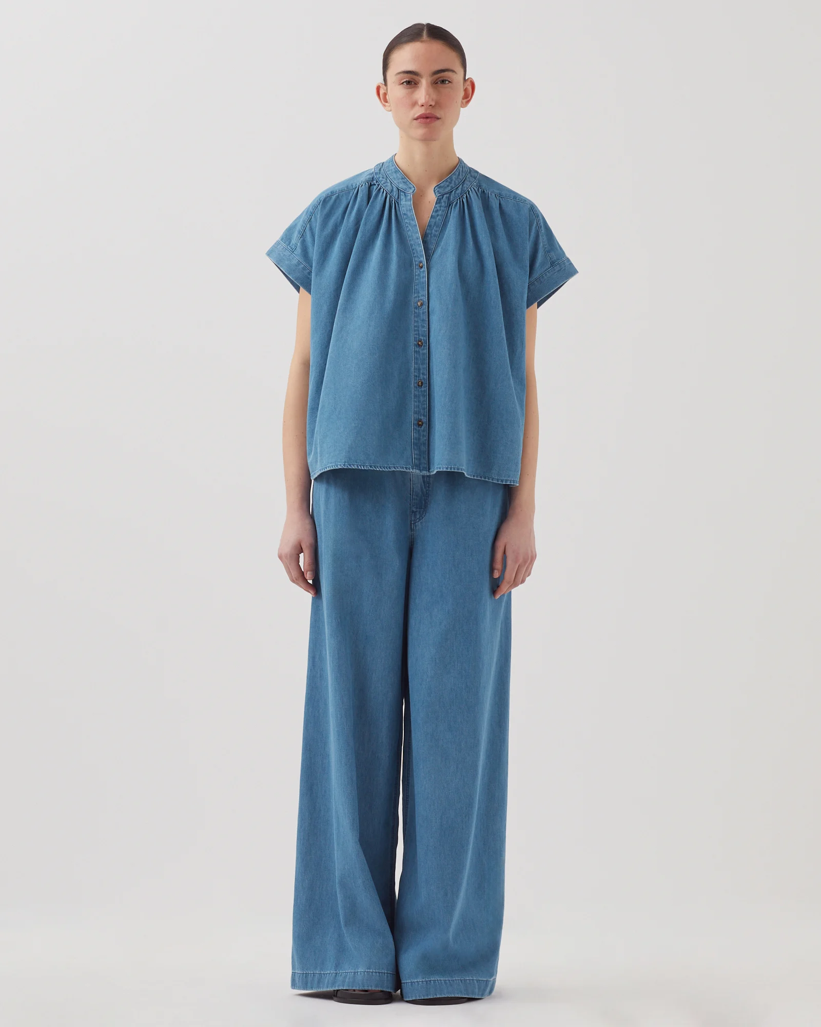 Chemise oversize en coton