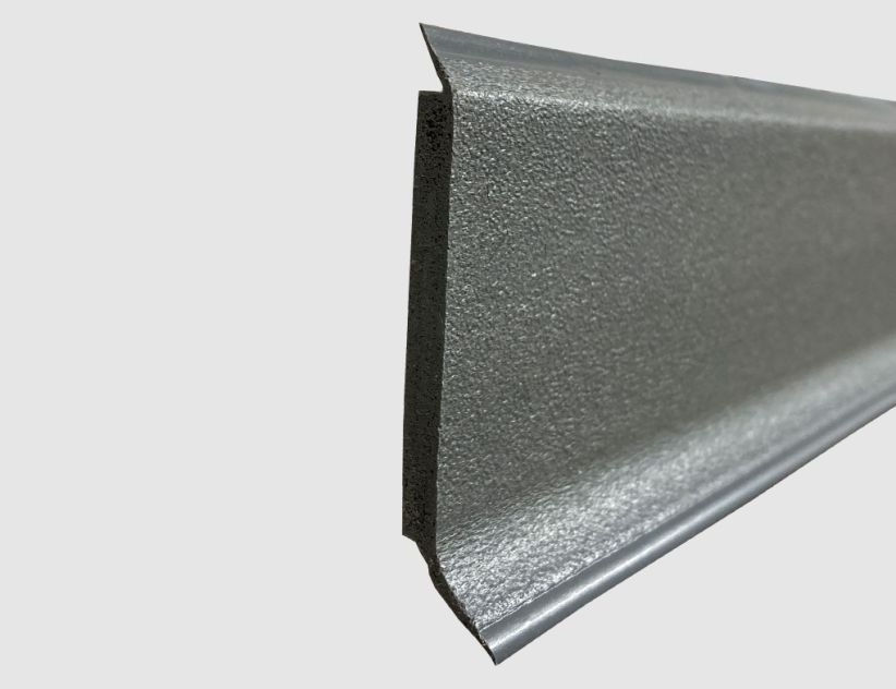 Hartschaum-Sockelleiste Basalt