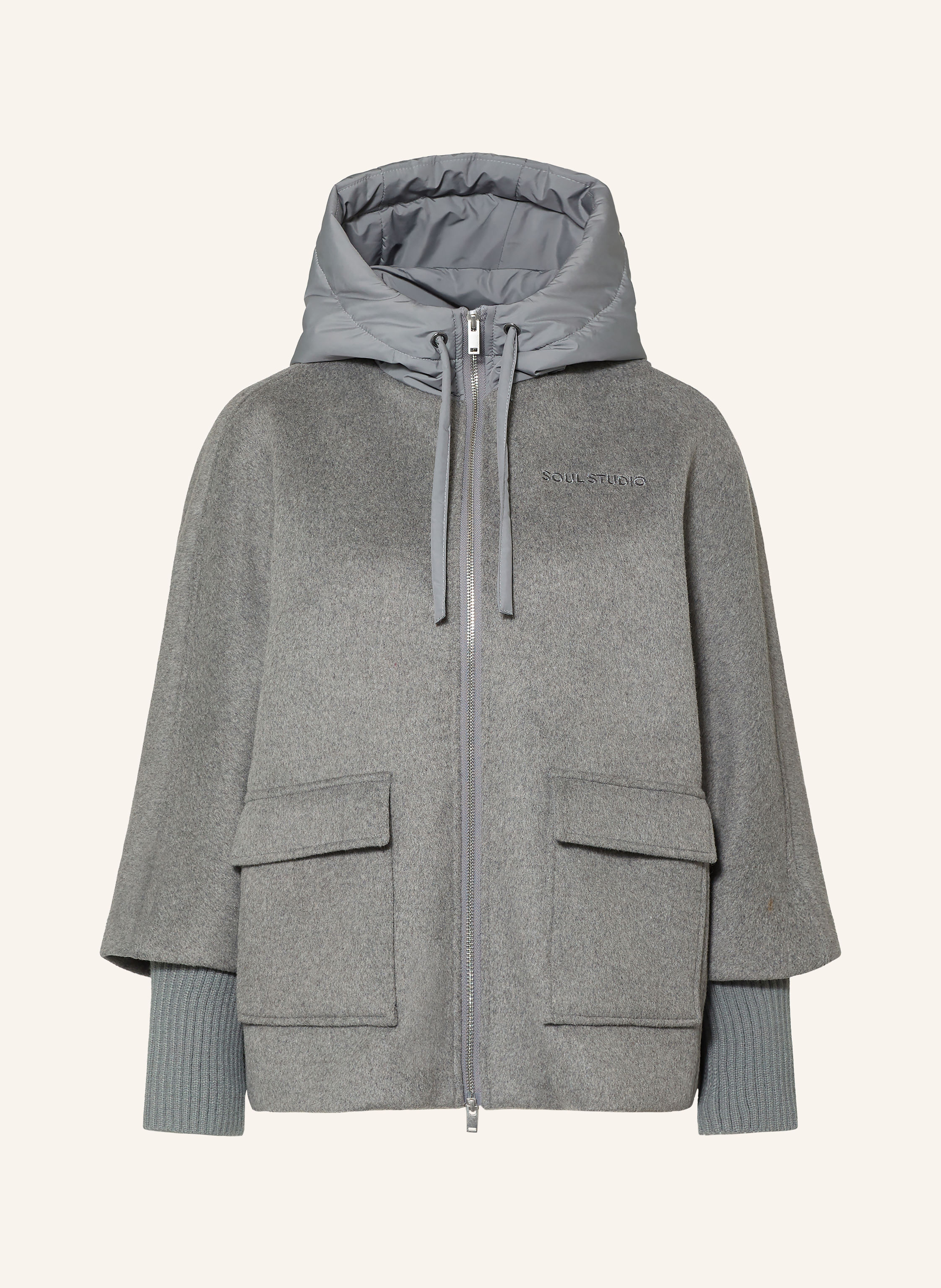 Smith & Soul Jacke im Materialmix