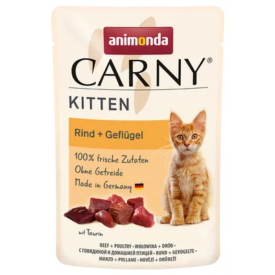 animonda Carny Kitten Pouch Saver Pack 24 x 85g