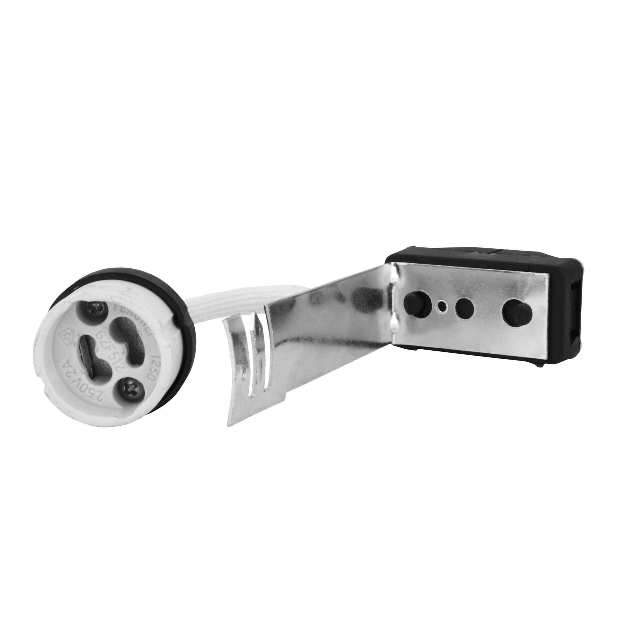 Oprawka ceramiczna do żarówkiBR-GZ10 LL 31258 LightLogic wspornik GU10 1