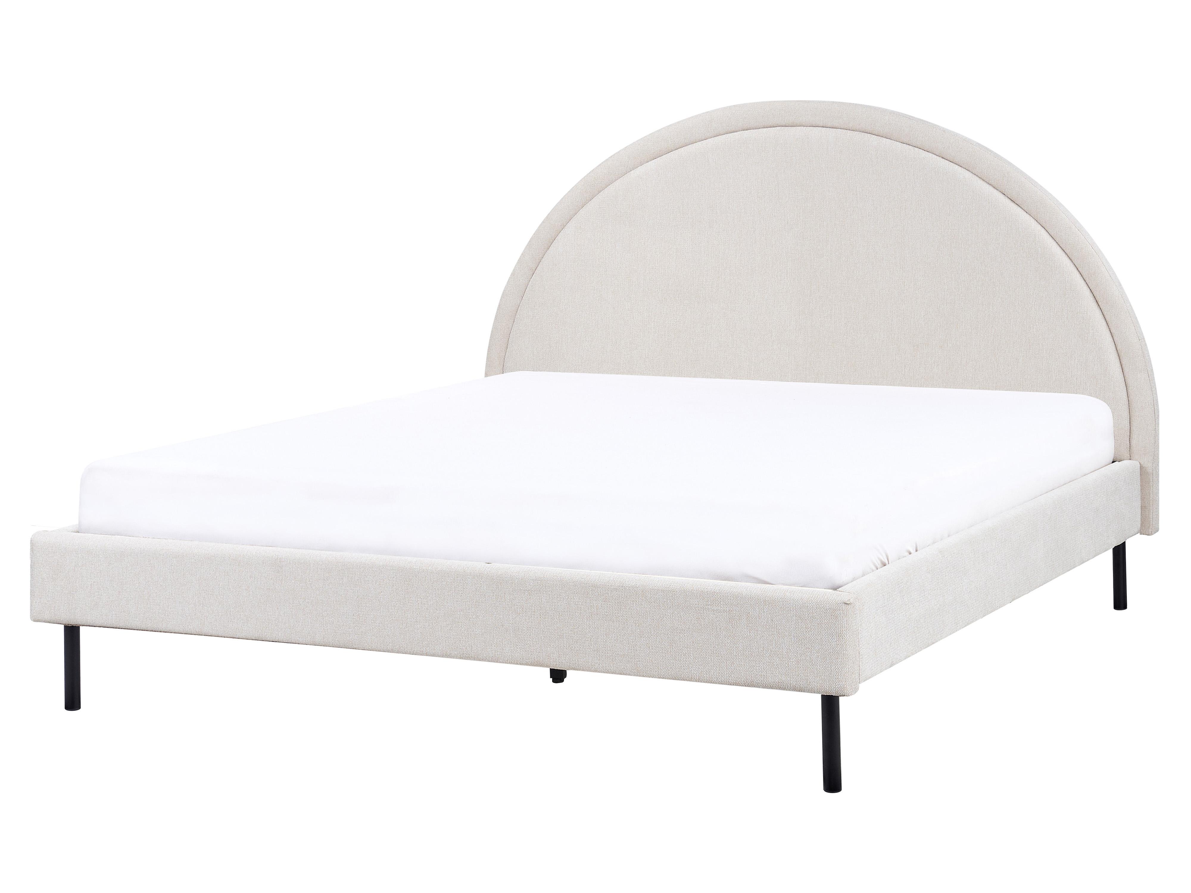 Bed Fabric MARGUT 160 x 200 cm (EU King Size) Light Beige