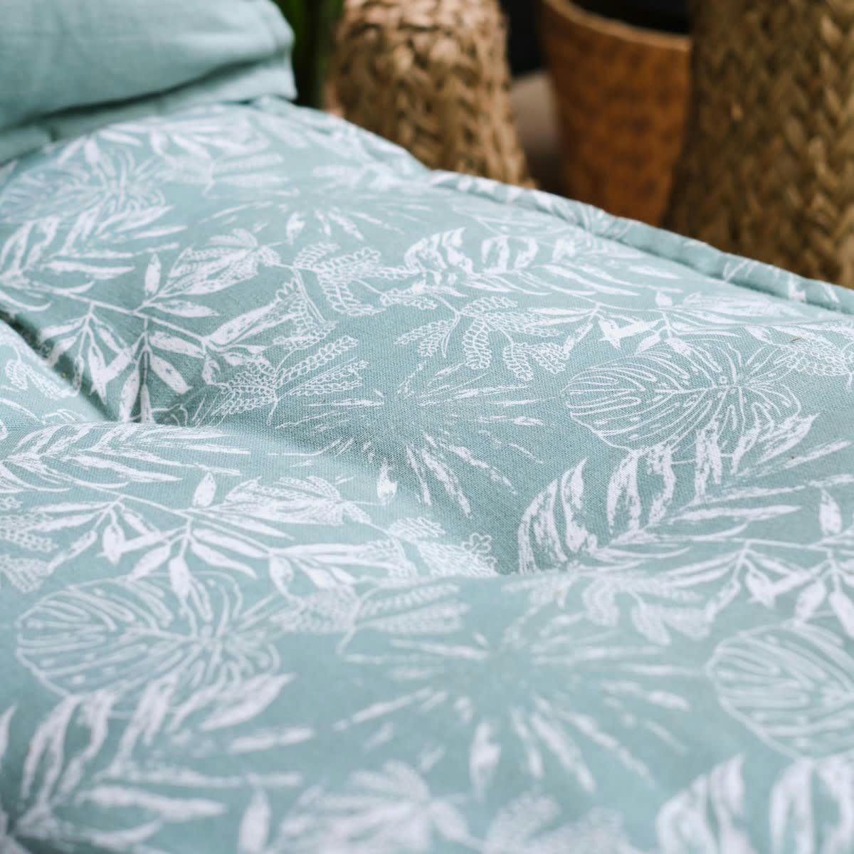 SPIRIT GARDEN - Matelas palette céladon 120x80cm