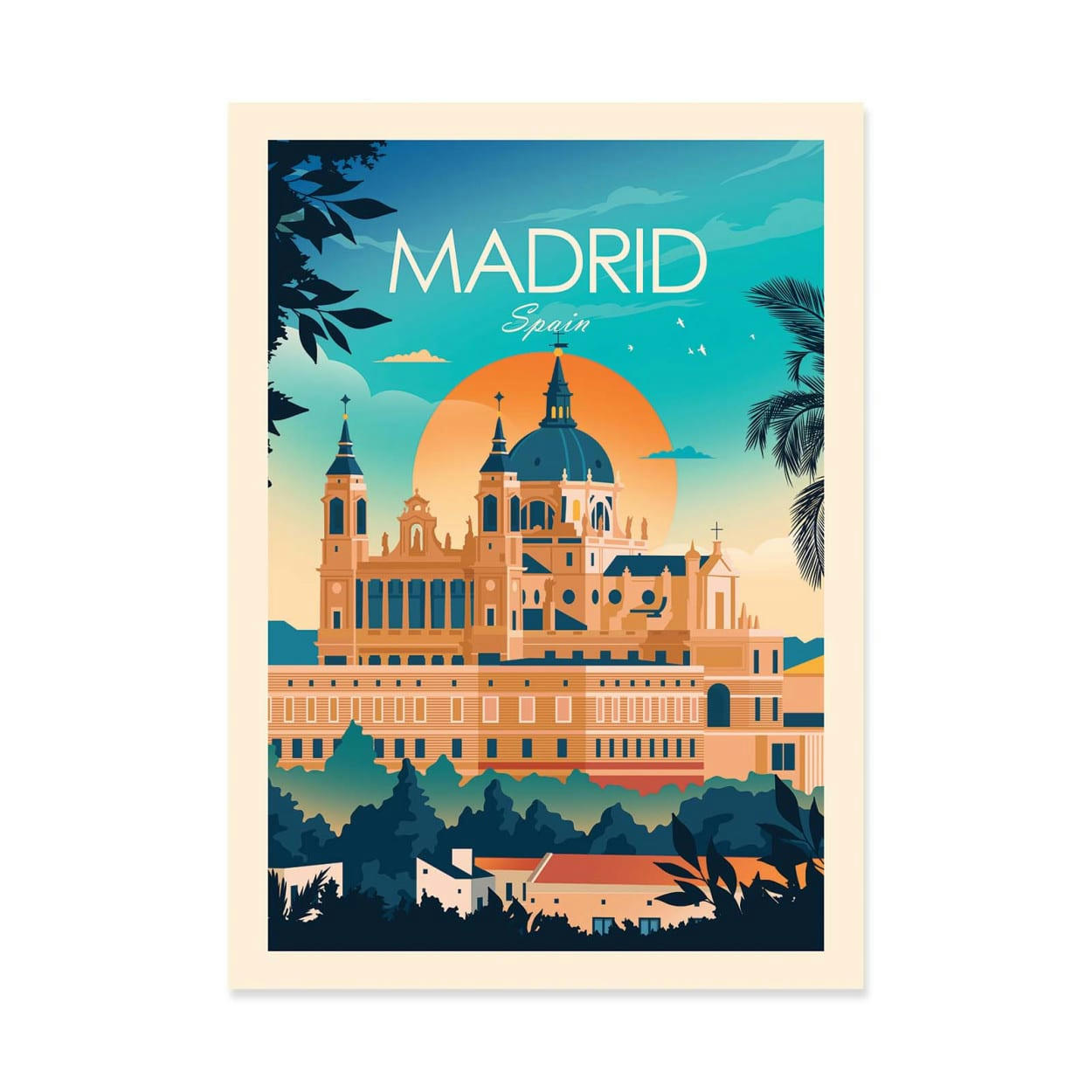 STUDIO INCEPTION - MADRID SPAIN - STUDIO INCEPTION - Affiche d'art 50 x 70 cm