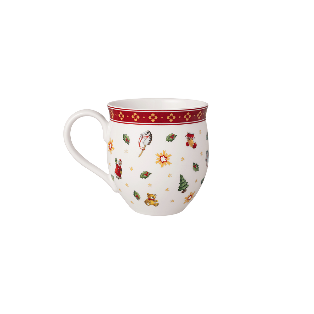 Toy's Delight Mug - Multi-colored, 7.8 oz, Premium Porcelain
