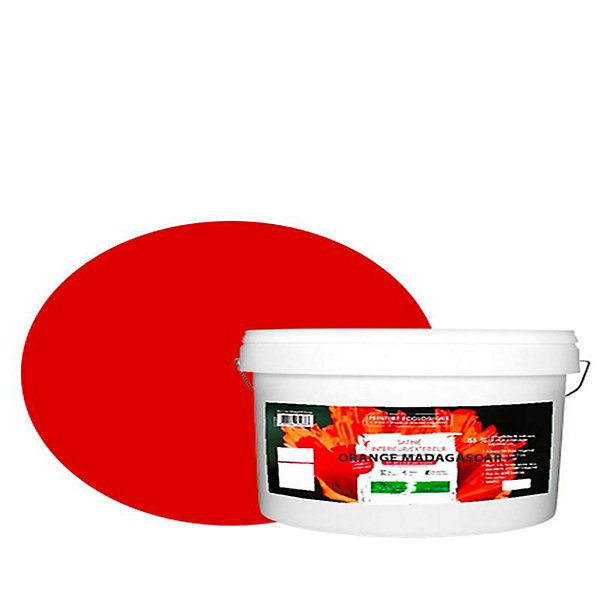 Orange Madagascar Peinture interieur exterieur aspect satin Natura - Orange Madagascar - 10L