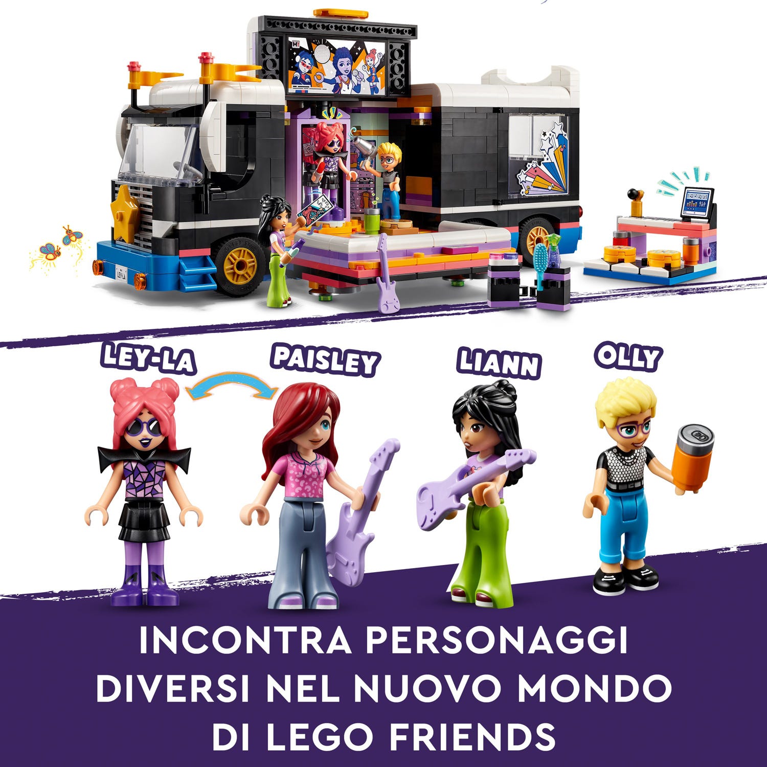 Tour bus delle pop star Lego Friends