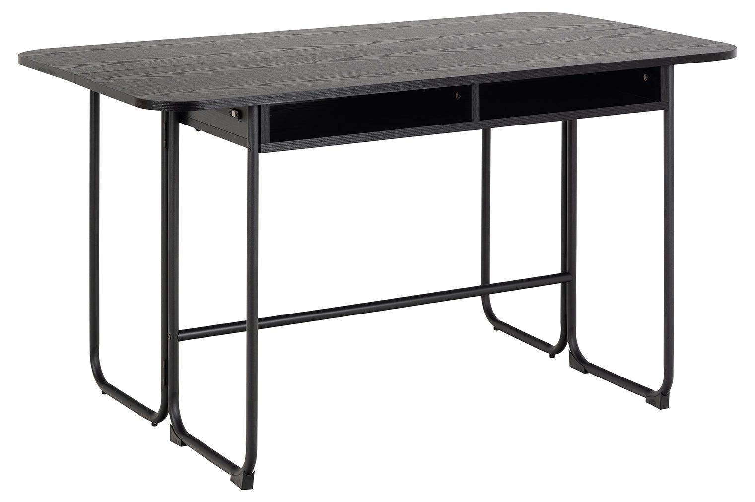 Rebellenclub Eetkamertafel Rocca - 140 x 80 cm - Zwart