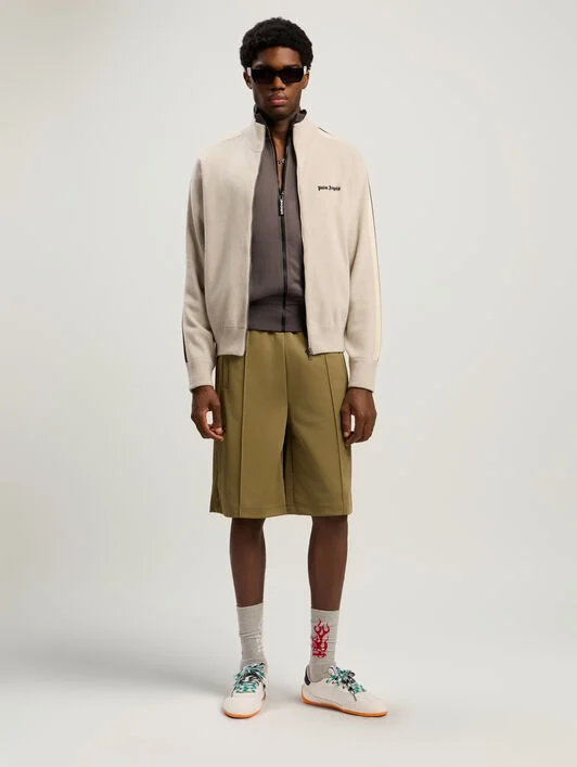 Classic Logo Knit Track Jacket