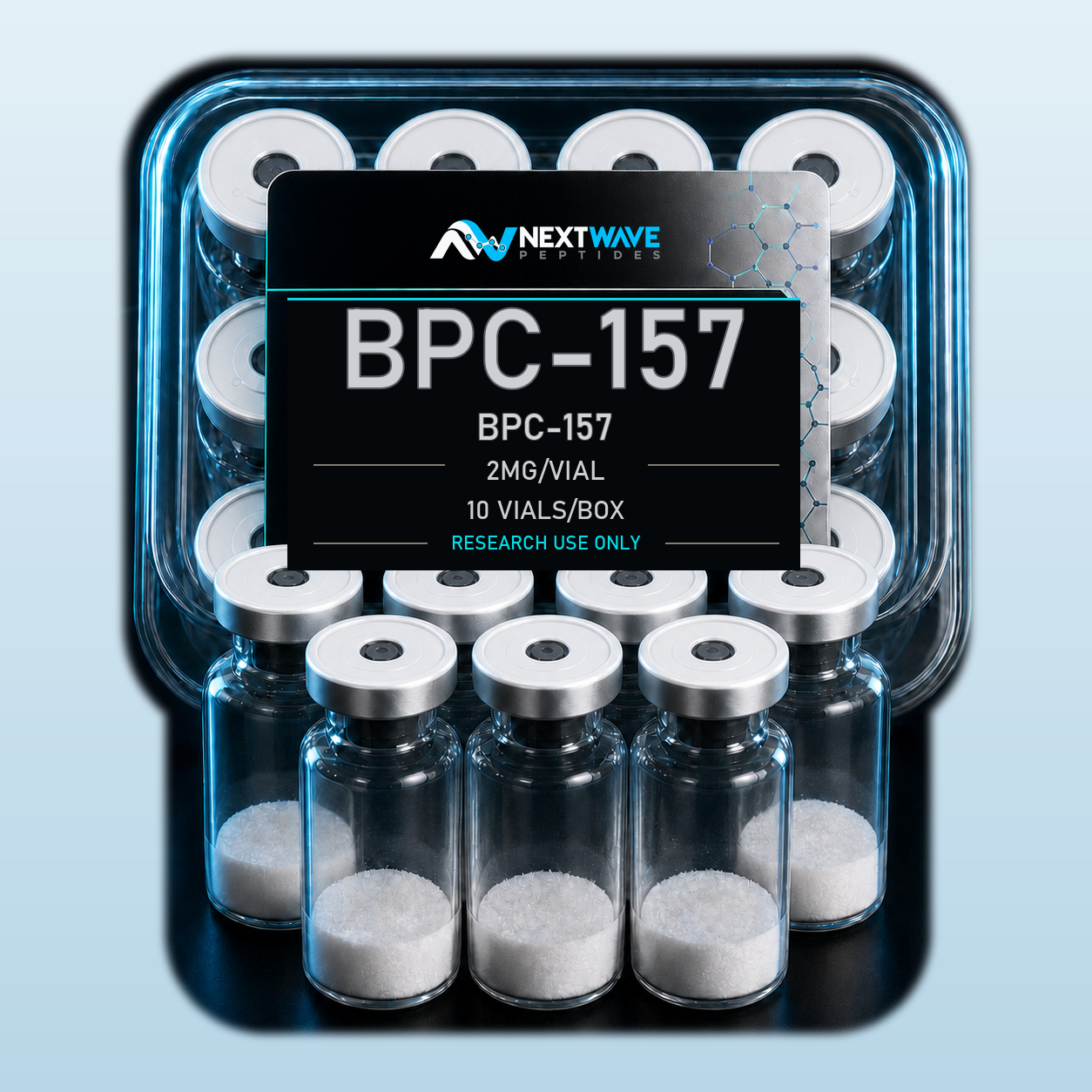 Body Protection Compound-157 (BPC-157) - 2mg, 10 Vials | NextWave Peptides