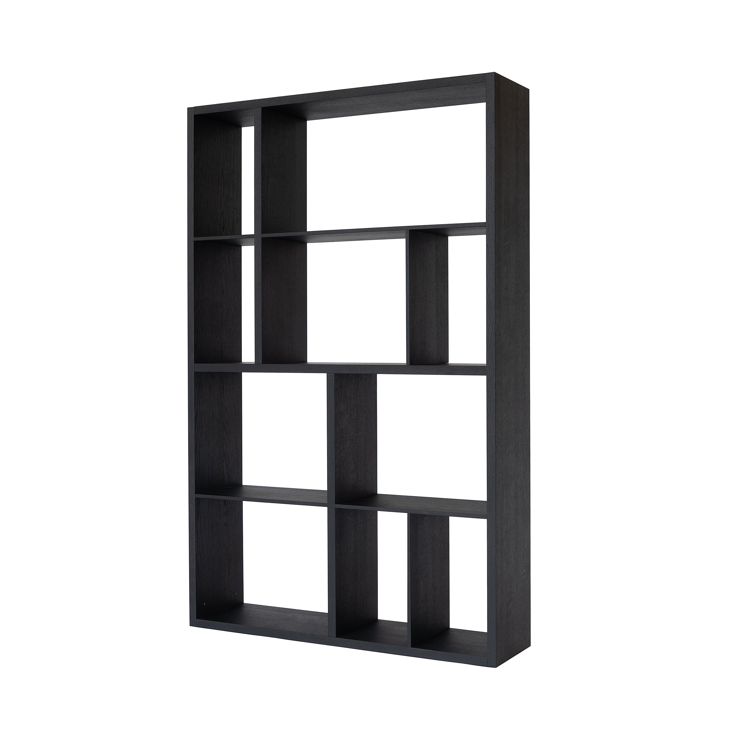 MINT Furniture KAST M, 112 x 30 x 179 cm, Zwart gebeitst eiken