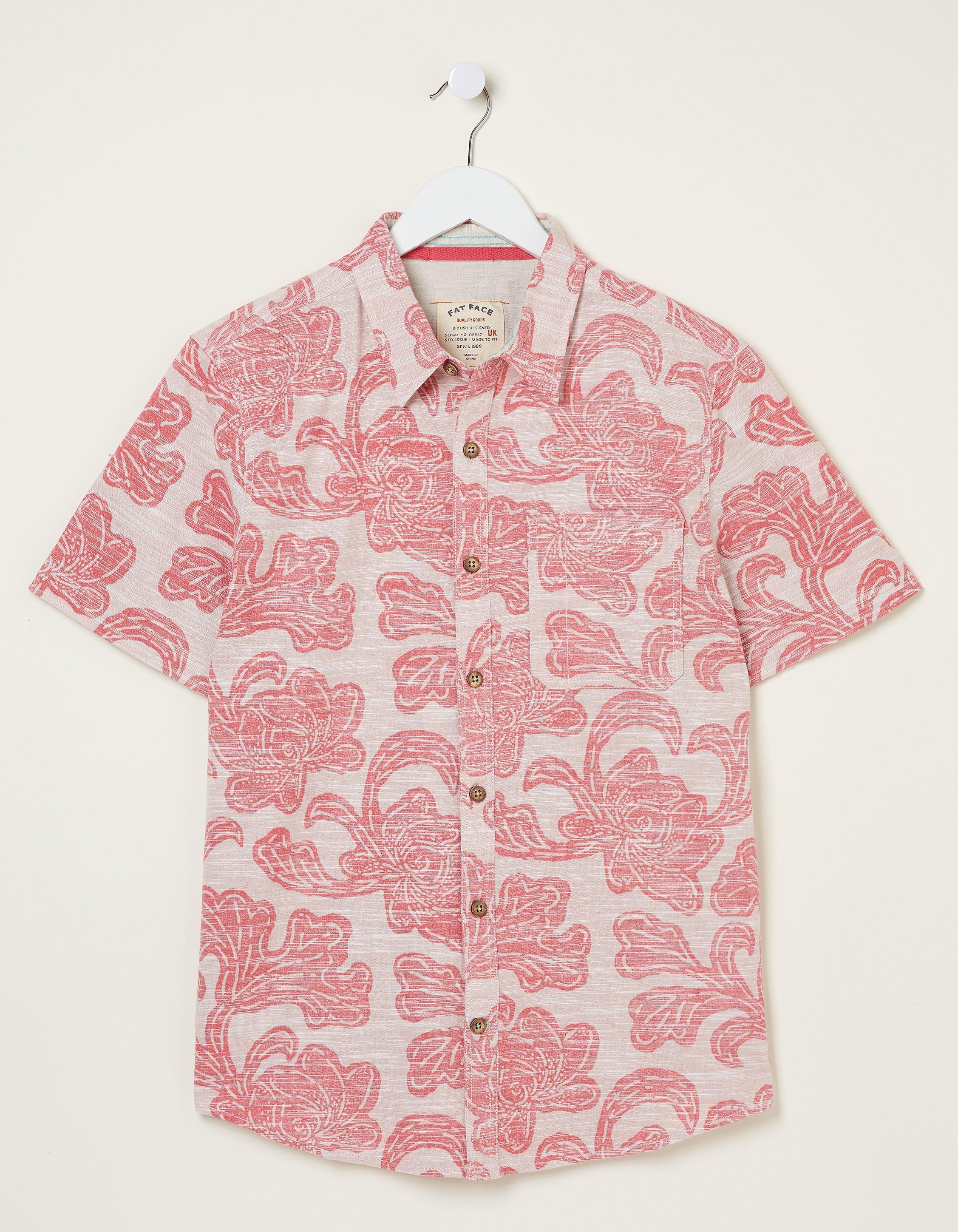 Floral Block Print Shirt