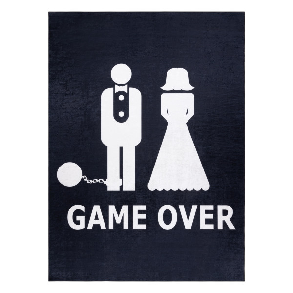 Dywan do prania BAMBINO 2104 'Game over' wesele, ślub, 80x150 cm