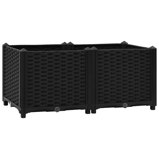 NNEVL Raised Bed 80x40x38 cm Polypropylene