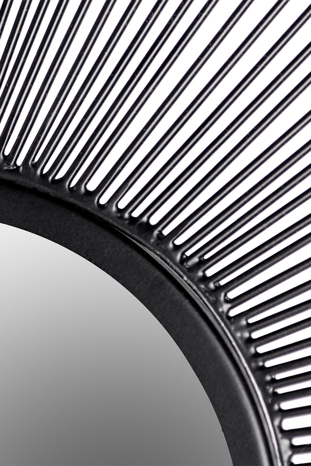 Paoletti Wire Round Circular Wall Mirror