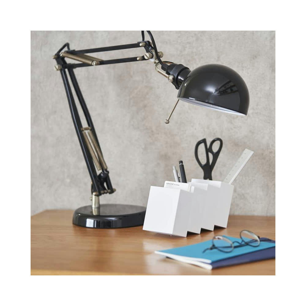 REMOCCOCO - Boîte de rangement bureau ou télécommandes blanche