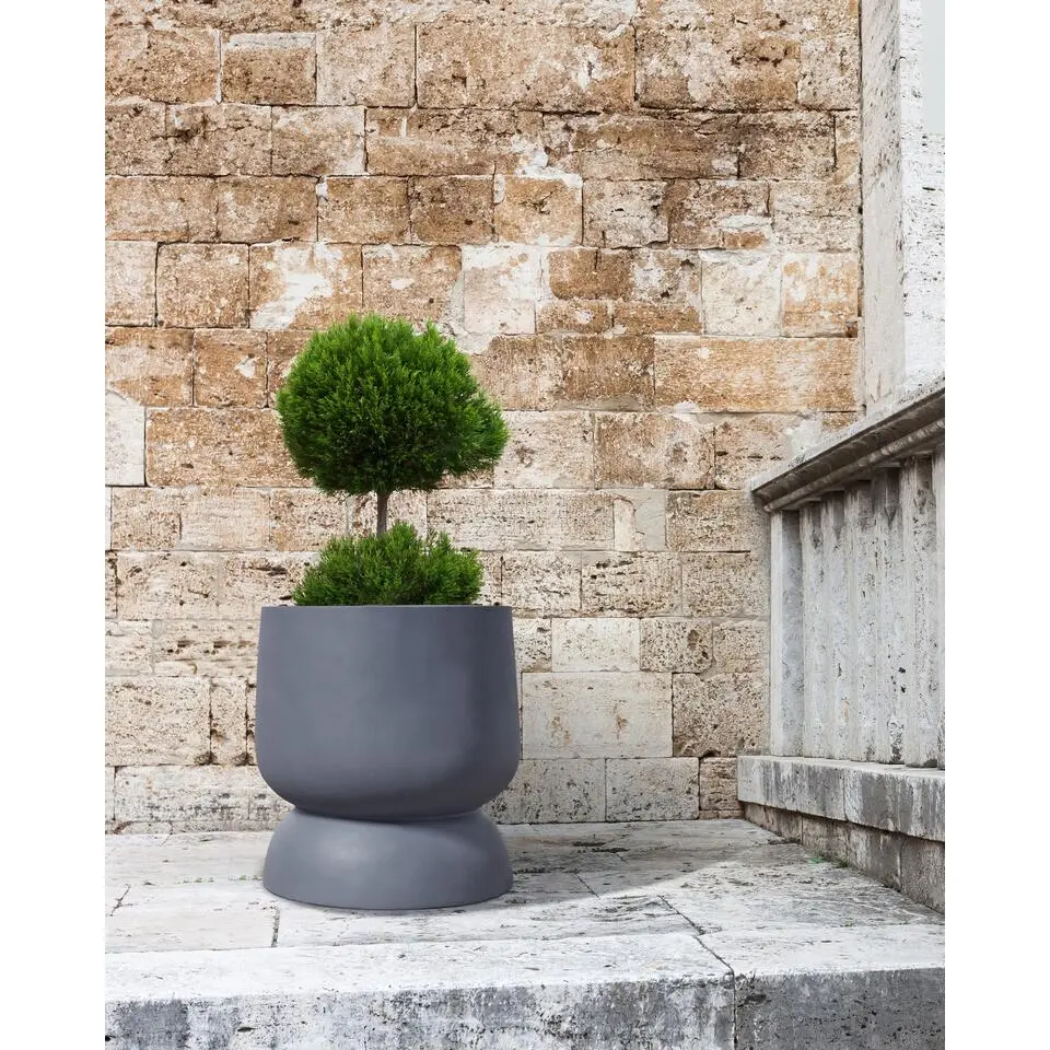 ARAUCARIA - Bloempot - Grijs - MgO