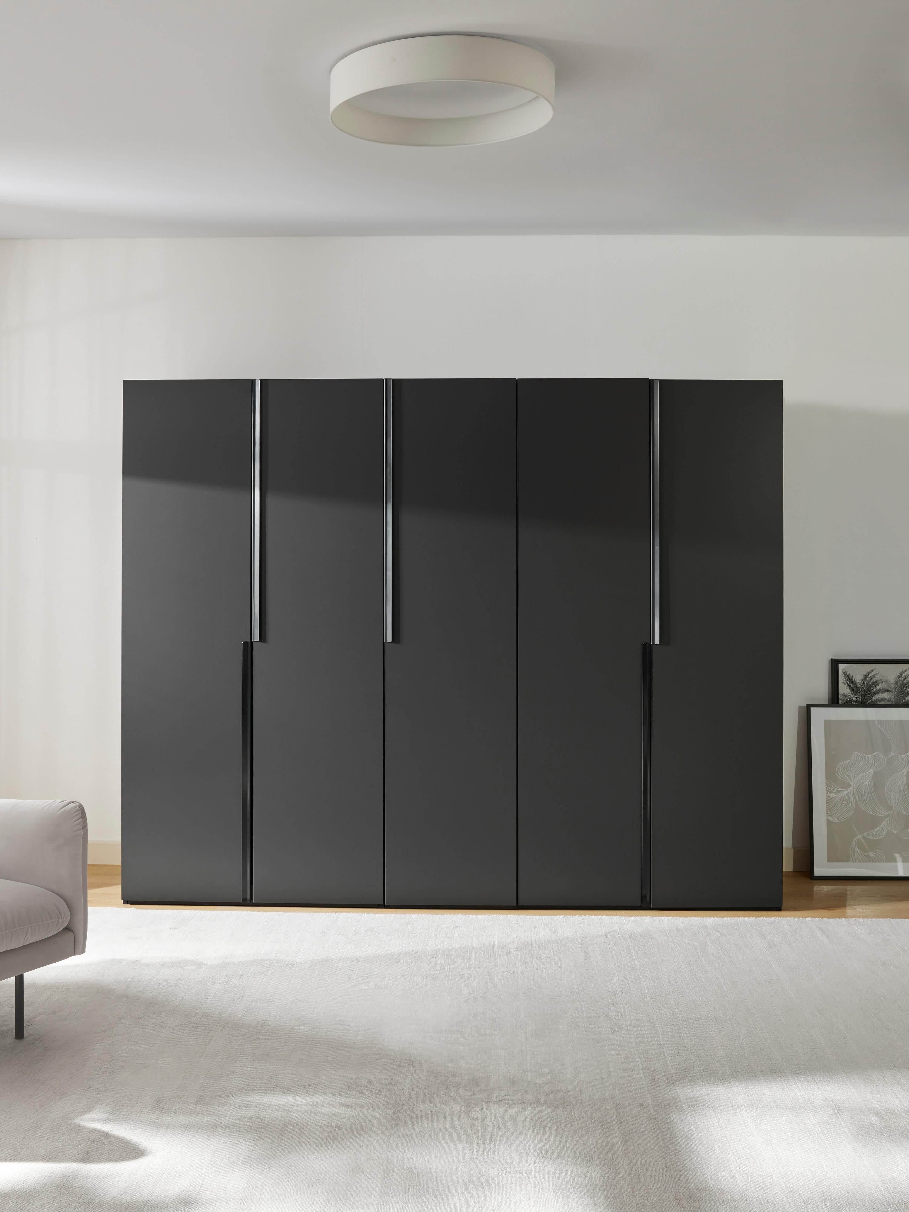 Modularer Drehtürenschrank Leon, 250 cm Breite, in verschiedenen Größen