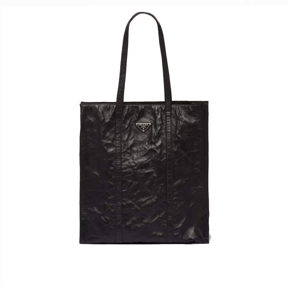Prada Medium Antique Nappa Leather Tote
