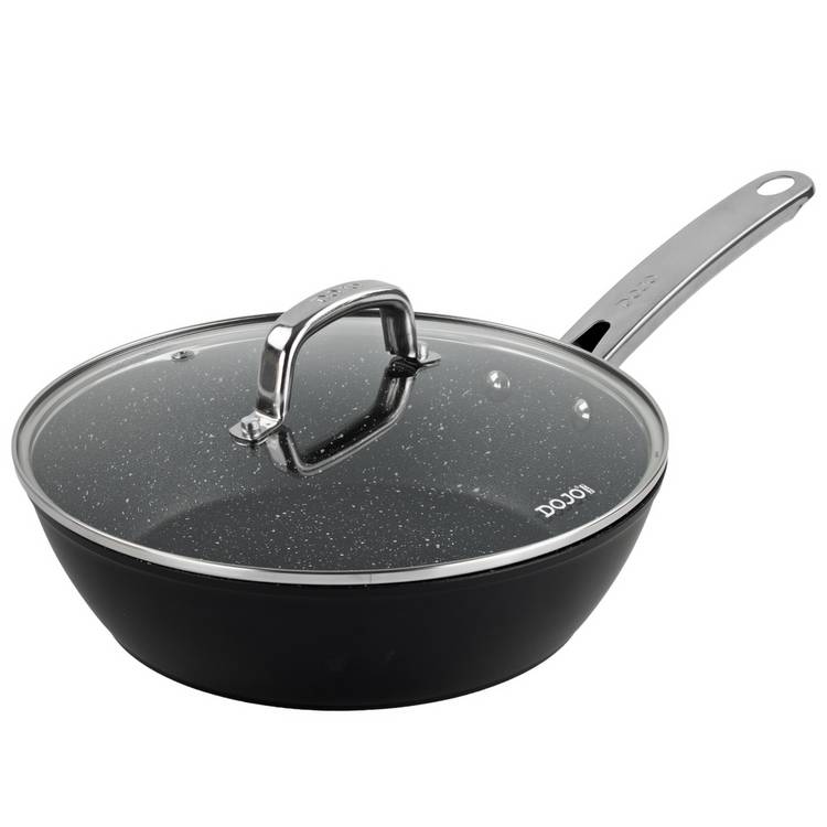 Dojo Hero Neverstick  26cm Aluminium Saute Pan with Lid