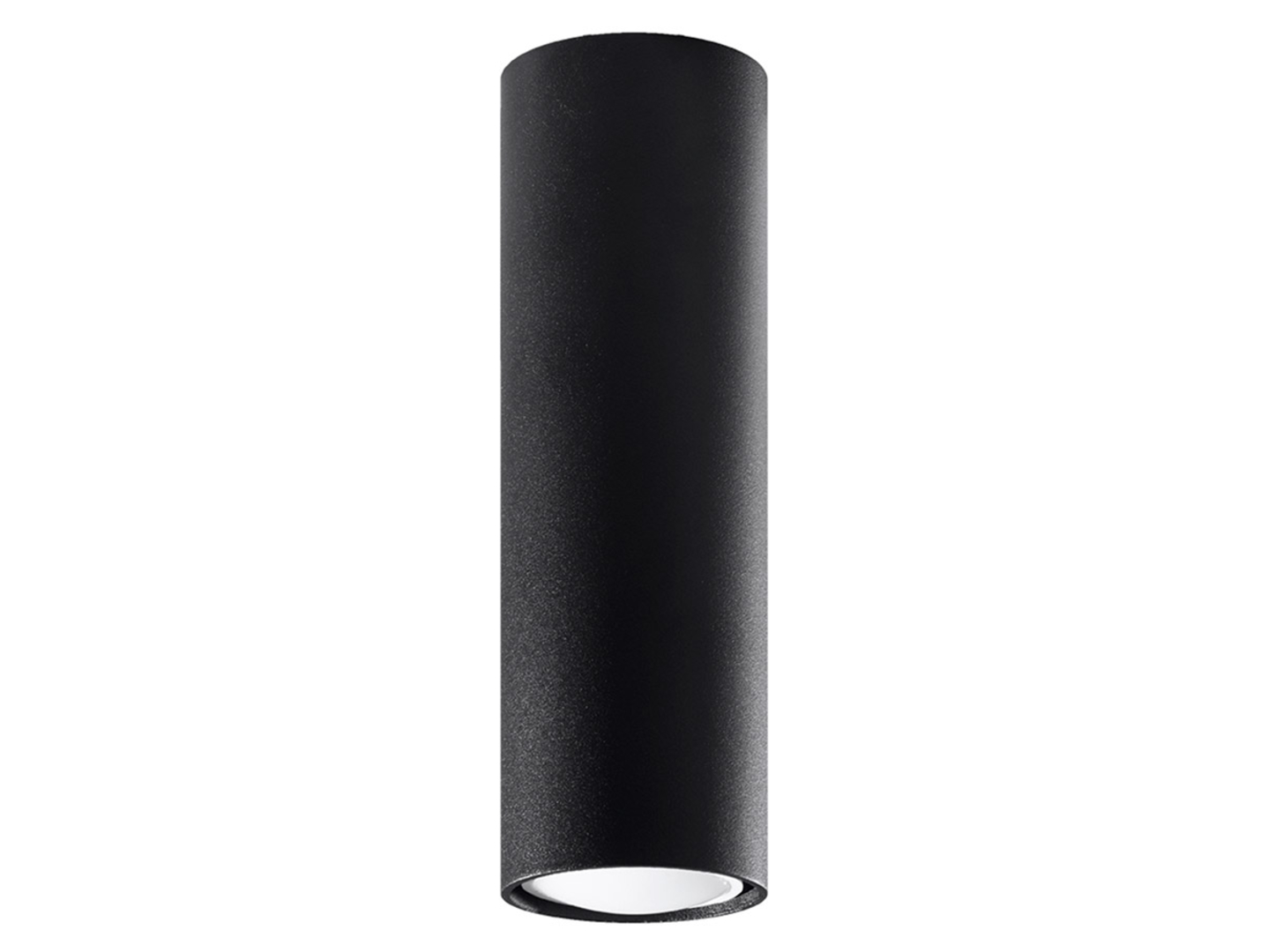 Lampa natynkowa Lagos 20 cm stalowa czarna