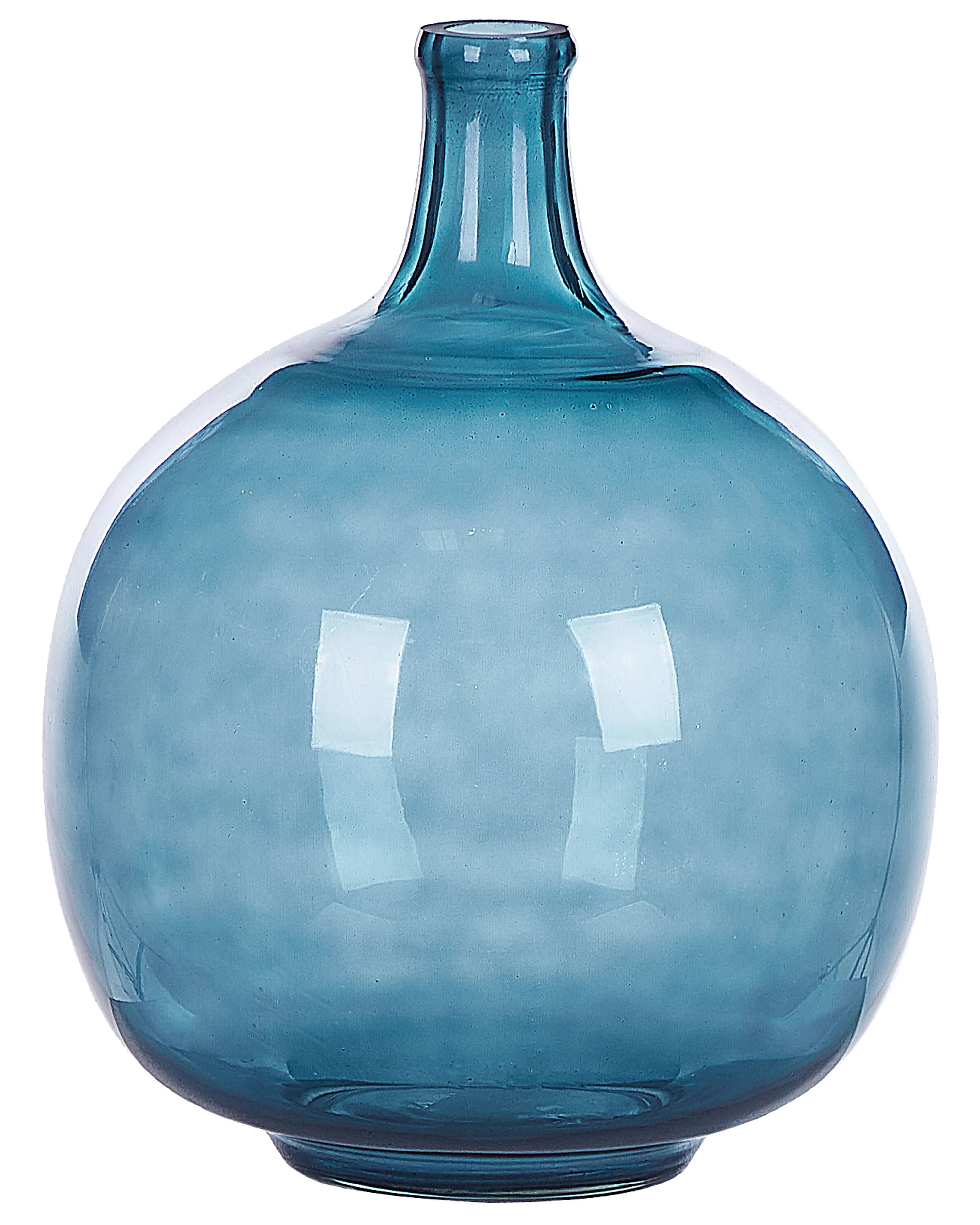 Decorative Vase CHAPPATHI Glass 31 cm Blue