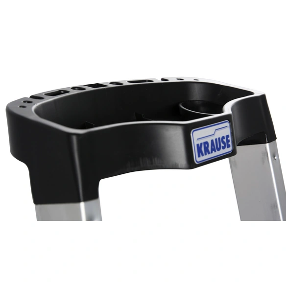 Stufen-Stehleiter »MONTO Safety PlusLine«, 4 Sprossen, Aluminium