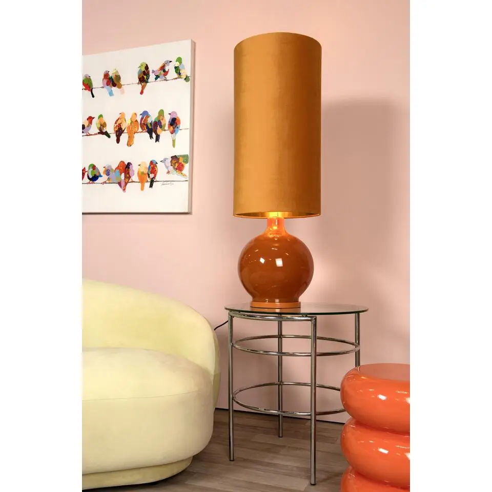 Lucide ESTERAD Vloerlamp - Okergeel