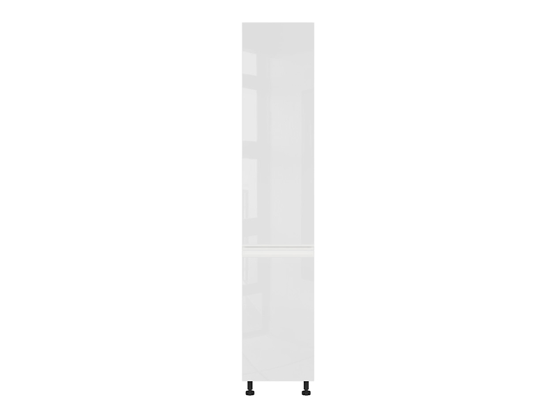 Szafka kuchenna dolna wysoka Sole 40 cm lewa biały połysk