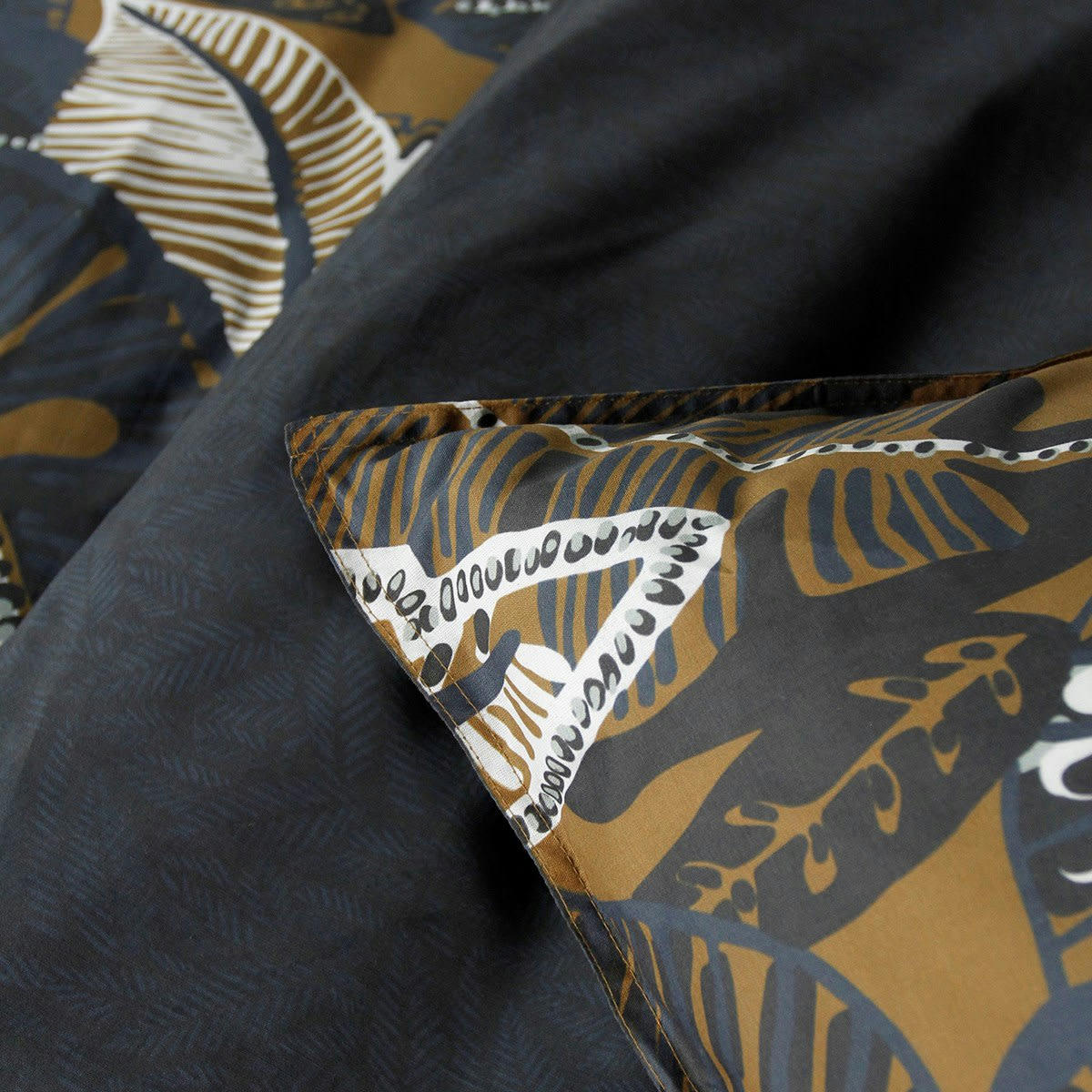 TERANGA LAGOS - Parure de lit 2 personnes imprimé en Coton Multicolore 220x240 cm