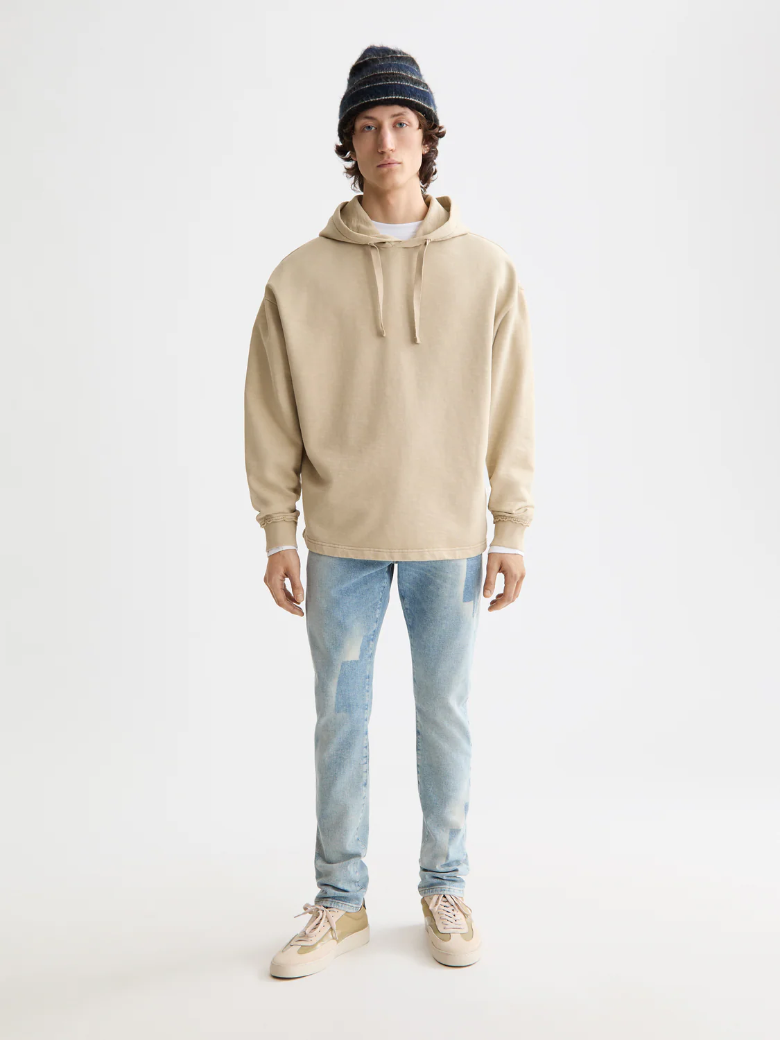 Seasonal Core - 3 Crosses Garment-Dyed Hoodie