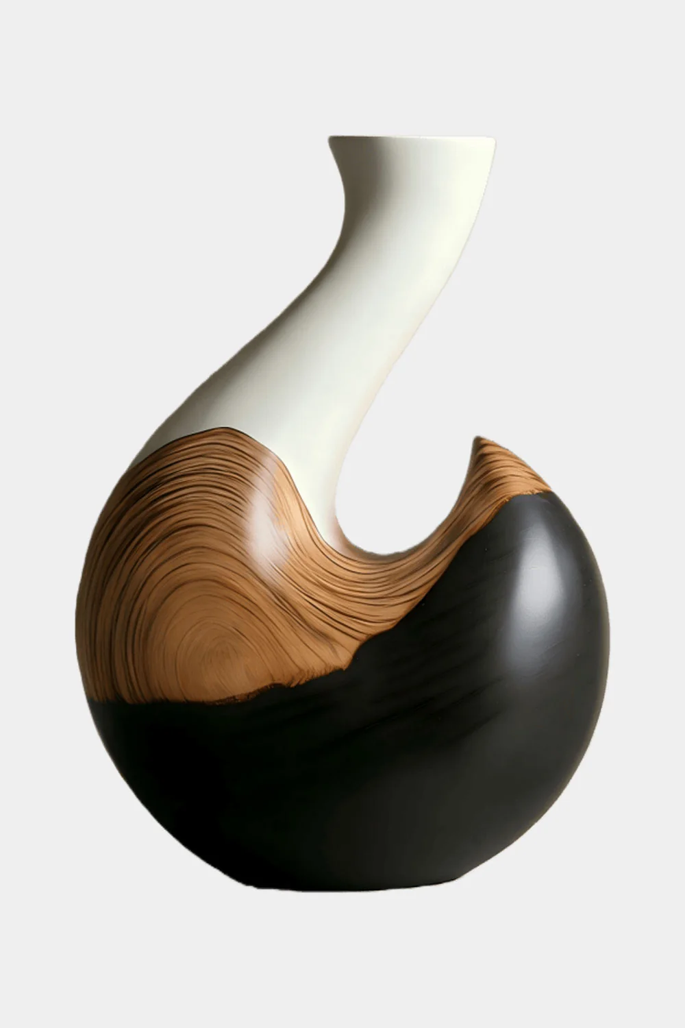 Vase Wood Sculpture #WG044