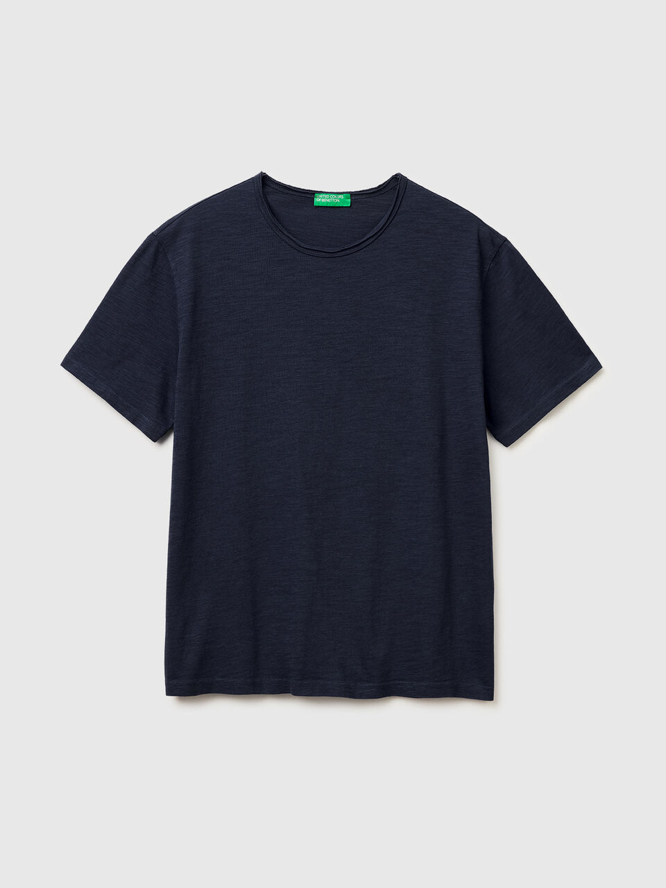 Slub cotton t-shirt