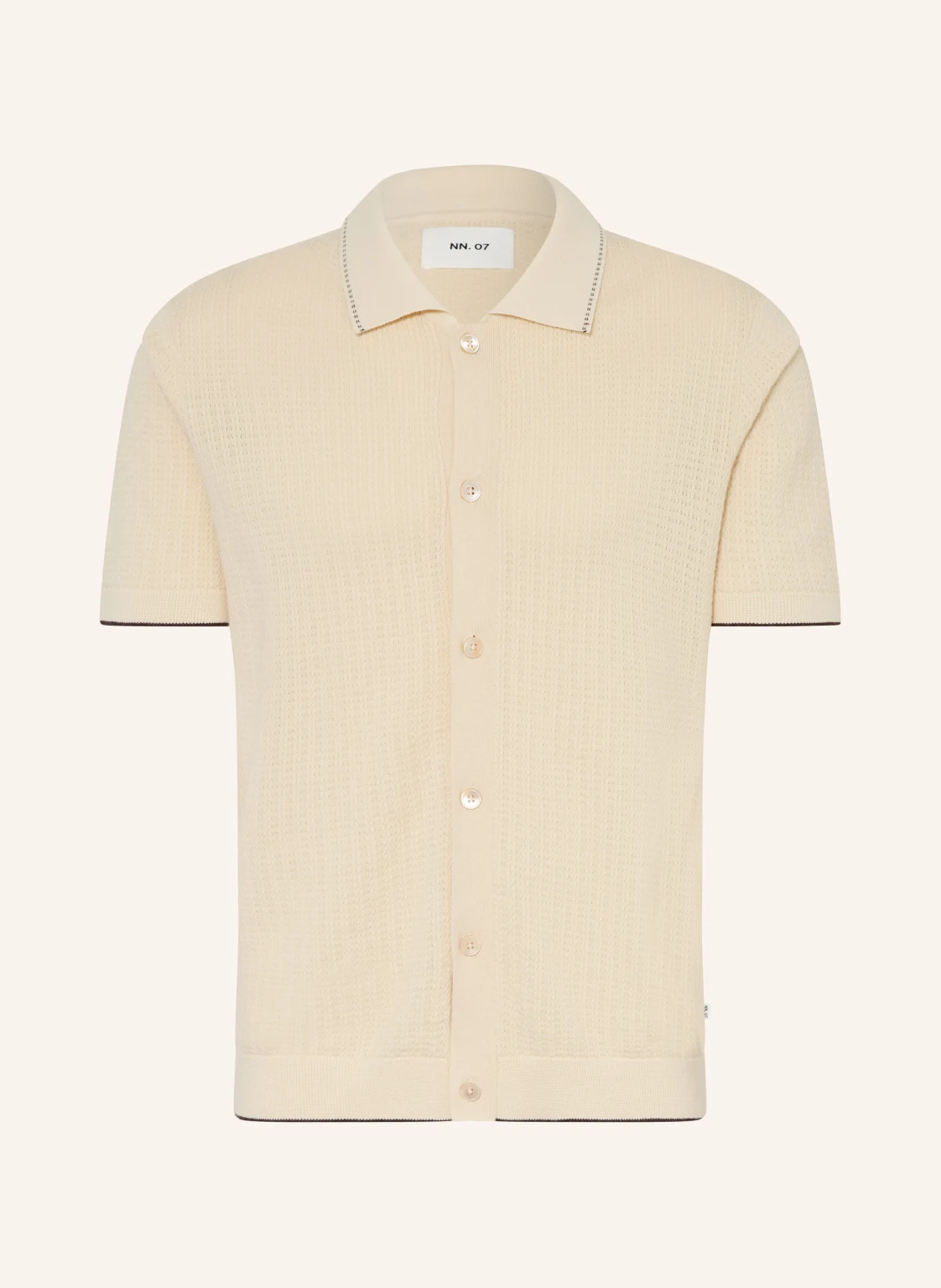 NN.07 Strickhemd NALO Regular Fit