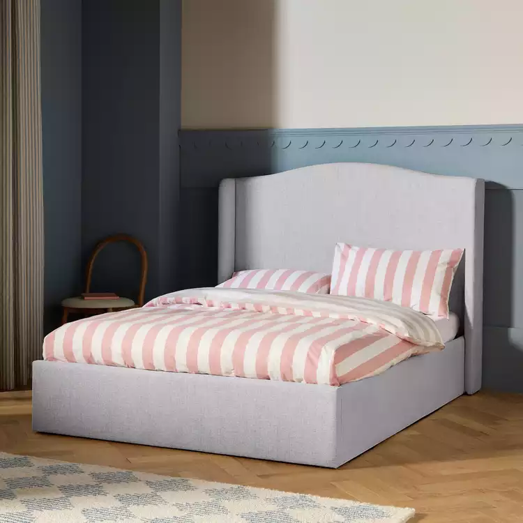 Habitat Keswick Small Double End Lift Ottoman Bed - Grey
