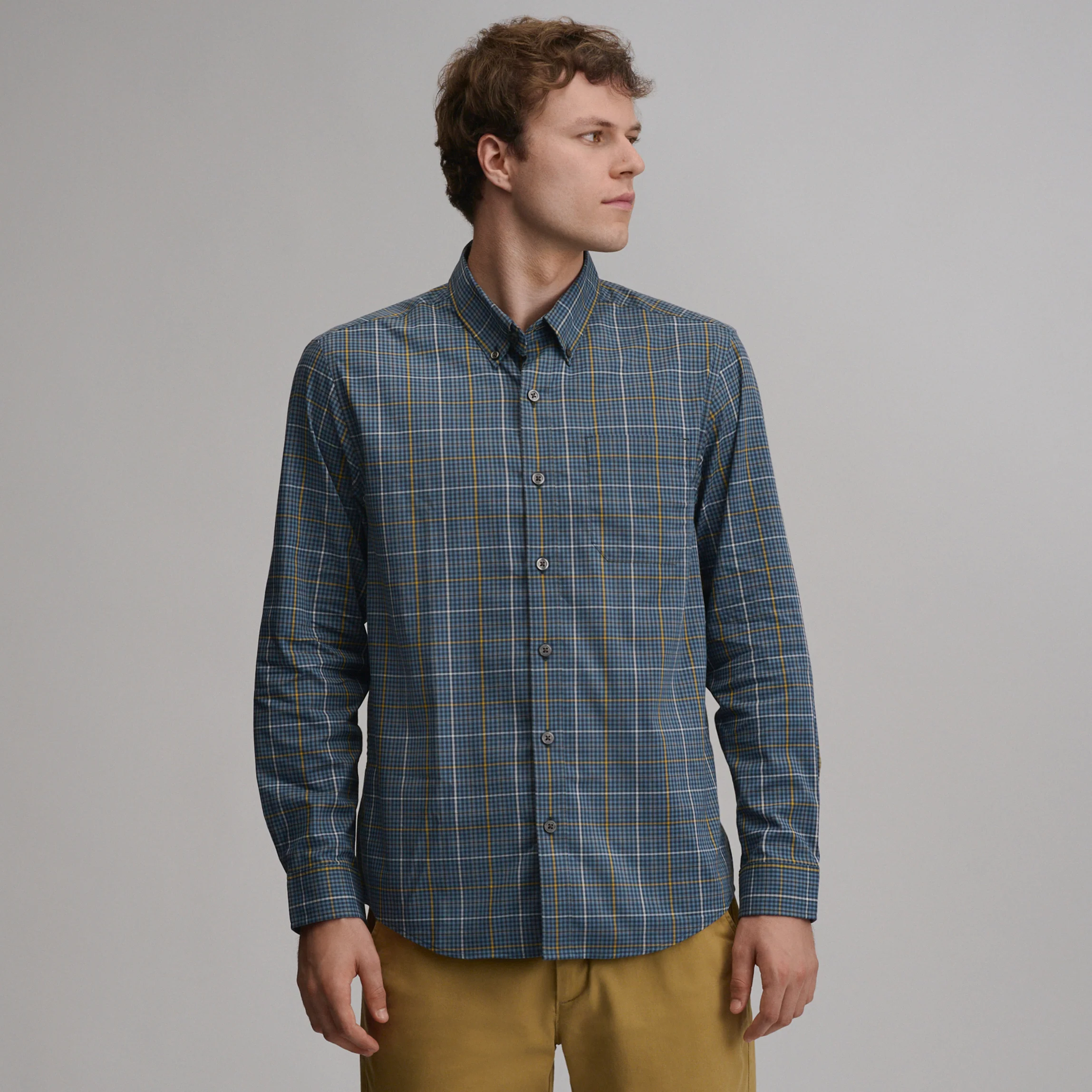 Men's Long-Sleeve Voyager 2.0 Dress Shirt