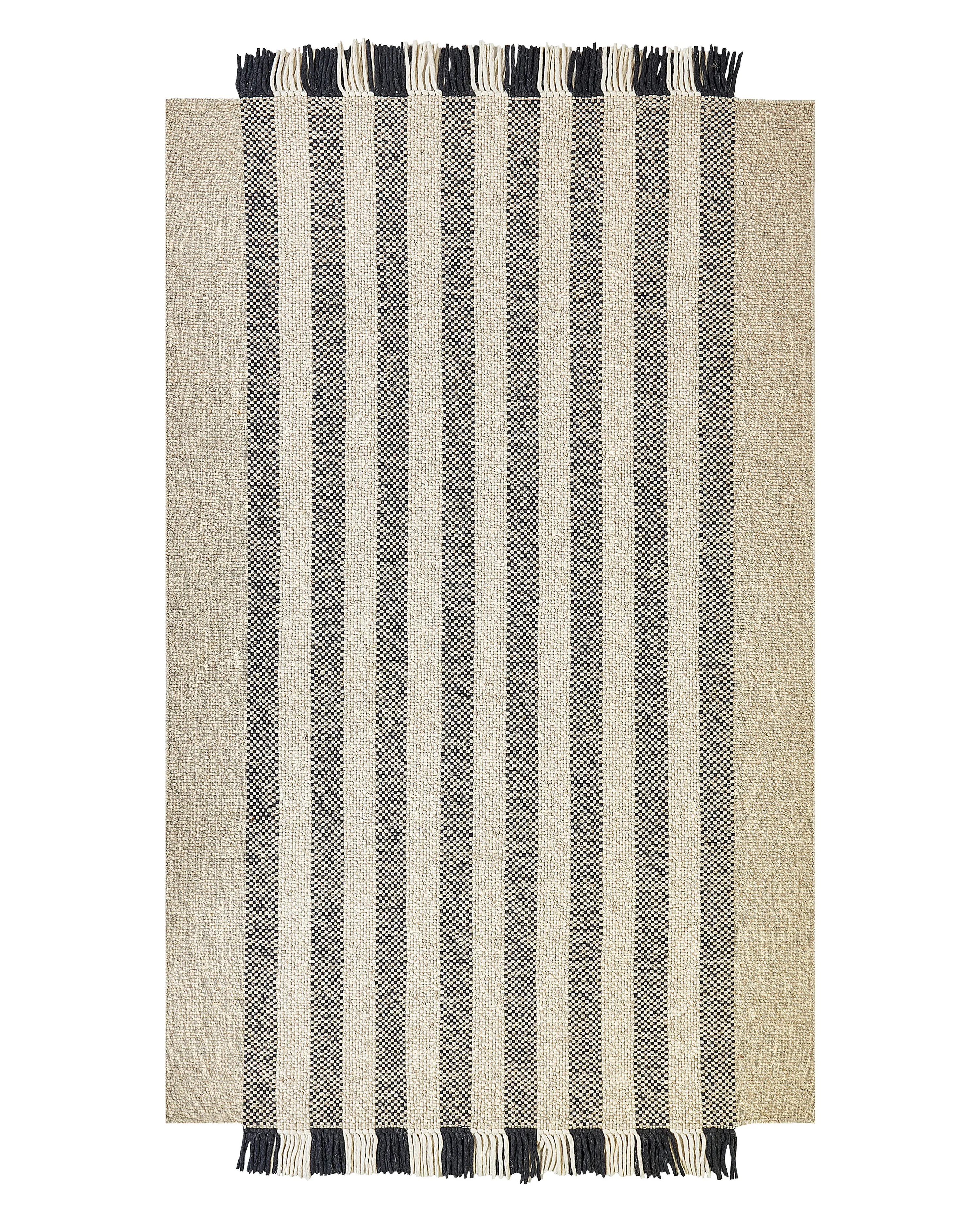 Rug TACETTIN White 140 x 200 cm Wool