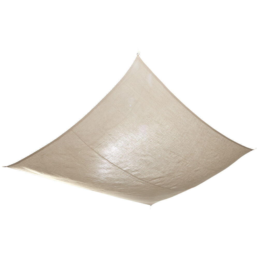Voile d'ombrage rectangulaire Gala en jute 300x400cm