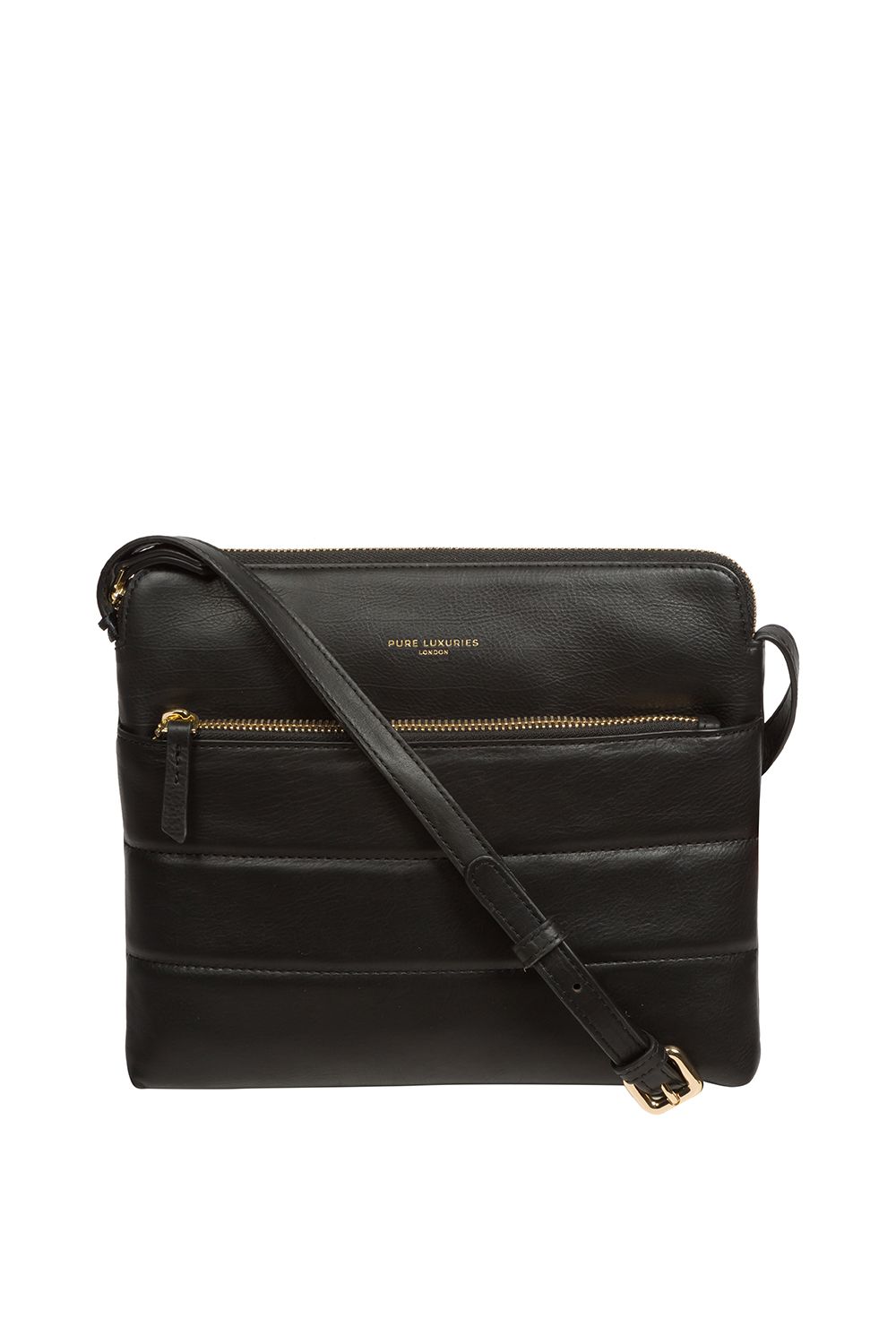 Pure Luxuries London Finola' Nappa Leather Cross Body Bag