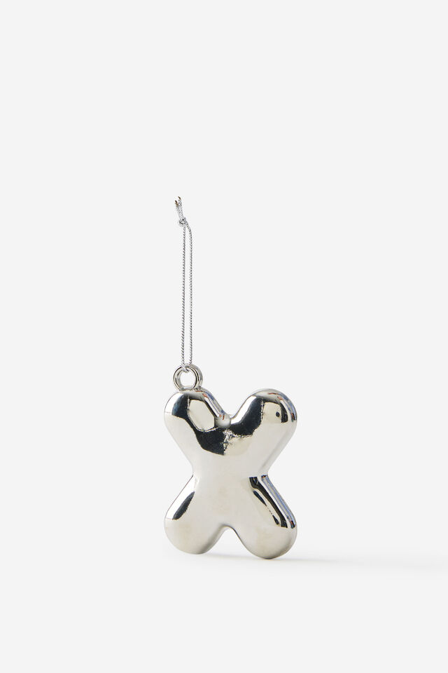 Alphabet Christmas Ornament