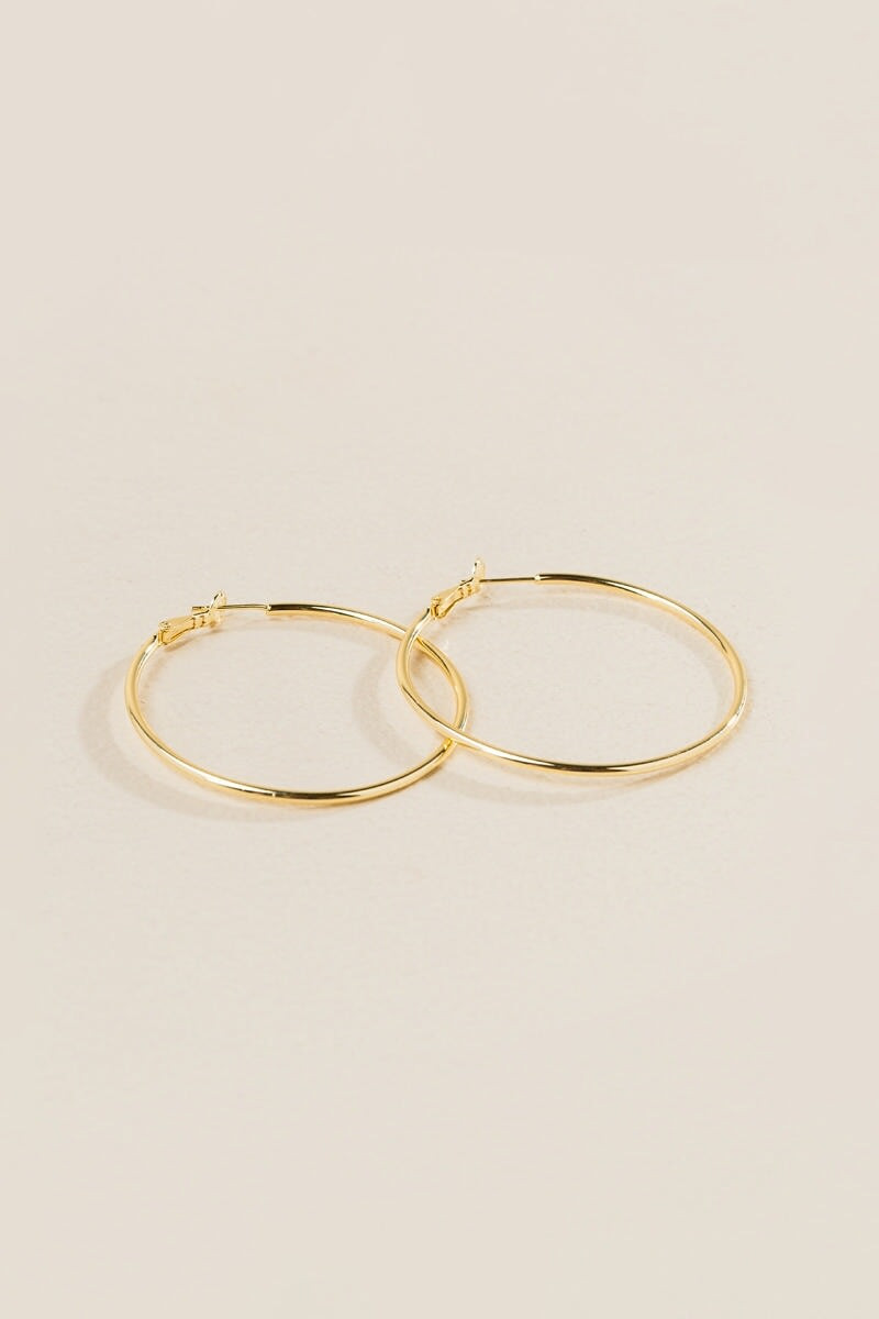 Nori Large Hoops
